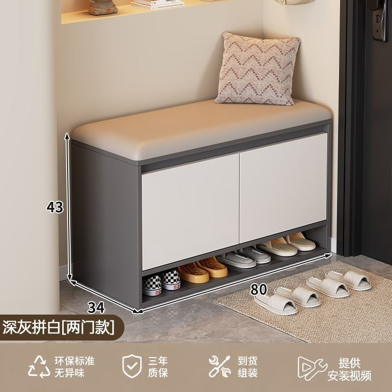 Shoe changing stool for home door storage stool entrance door shoe stool storage stool sofa stool bench shoe cabinet can sit