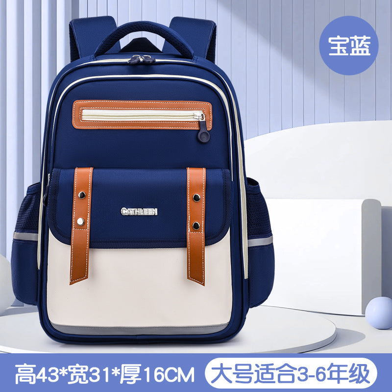 New cloud schoolbag 1-3-6 grade primary school students schoolbag boys and girls reduce the burden of children large capacity backpack