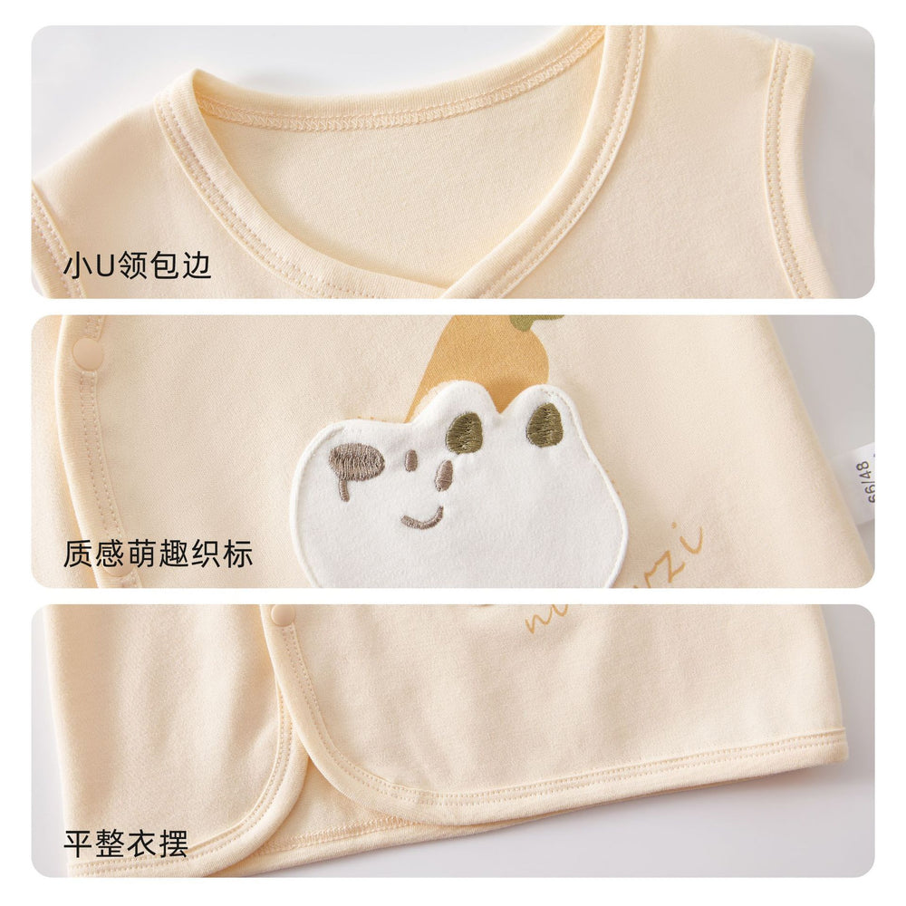 Baby elephant vest - spring/autumn/winter outerwear - kids' vest - class a pure cotton waistcoat - baby boy clothes