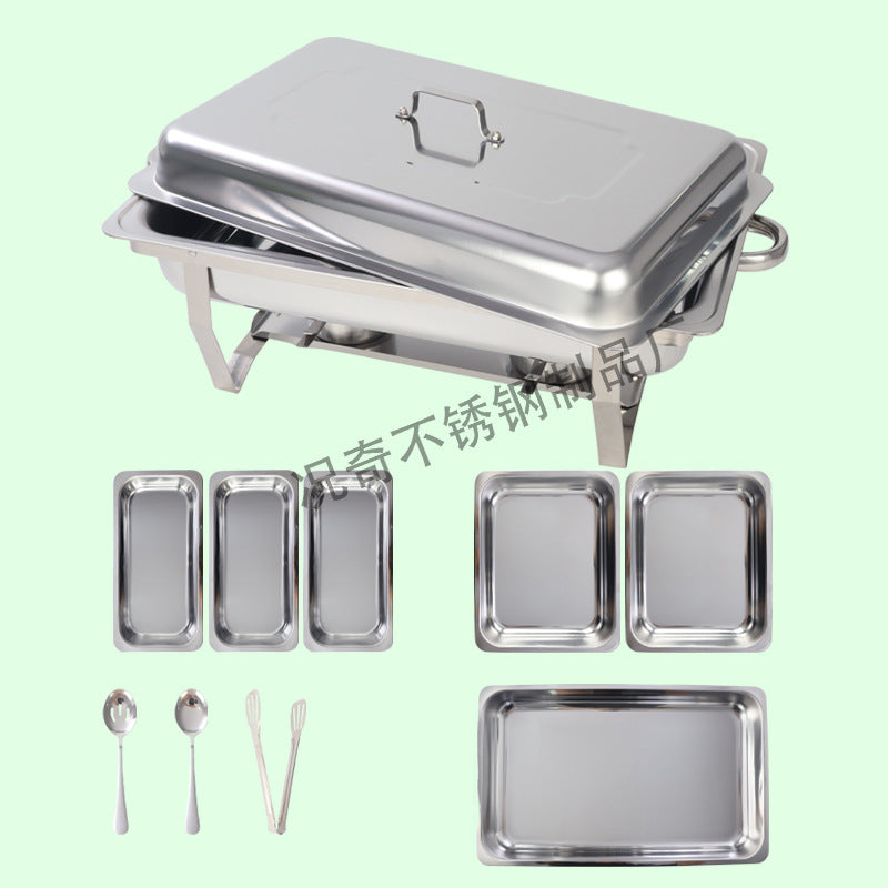 supply stainless steel alcohol stove restaurant buffet stove alcohol heated meal stove buffet stove foldable