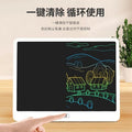 Kids puzzle colorful lcd small blackboard for home mini drawing board brush graffiti handwriting board learning to draw toys
