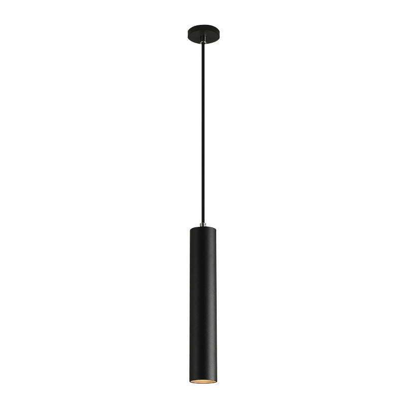 Led long tube spotlight pendant light - restaurant, bar, front desk cylindrical hanging wire lamp - 1688 source factory wholesale
