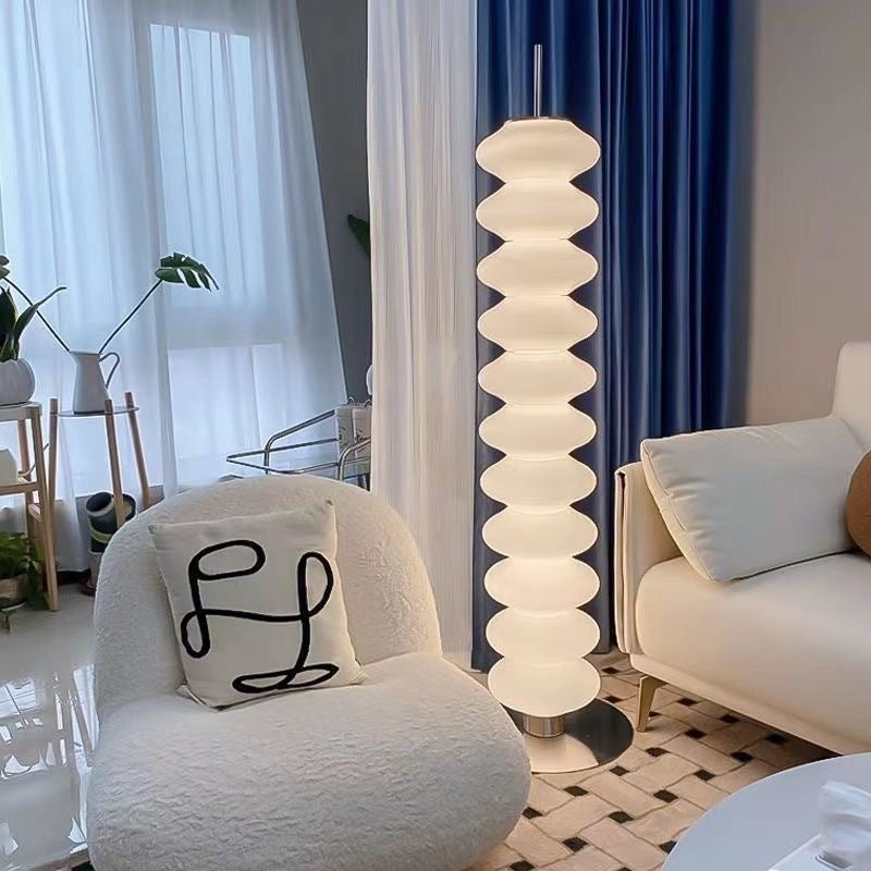Influencer-approved candied hawthorn tree floor lamp - creamy aesthetic decorative ambient light for living room, bedroom, and next to the sofa