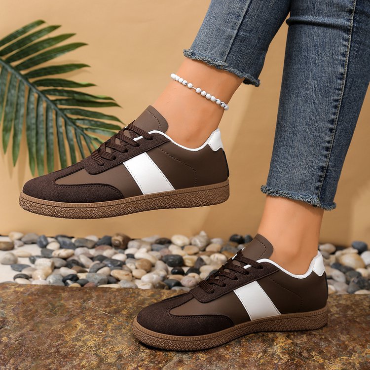 spring/autumn new arrivals: plus-size chunky sole german army trainers (gats) for cross-border e-commerce. sizes 36-45 available. bulk orders welcome. dropshipping available for  and