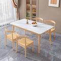 For home slate dining table and chair combination scandinavian dining table and chair restaurant solid wood dining table table and chair rectangular table and chair