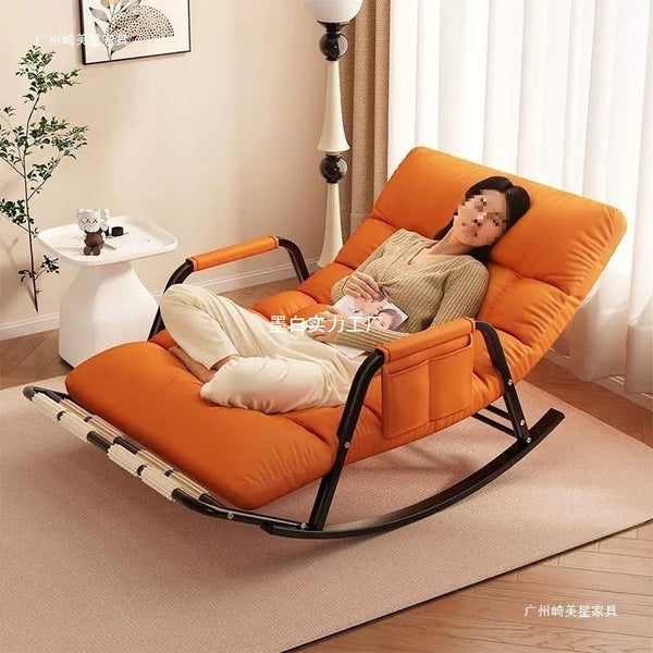 Rocking Chair Reclining Chair Adult Double Lazy Sofa Sofa Home Balcony Living Room Adult Leisure Chair 2025