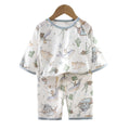 Comfortable tianzhu cottonkids home clothes suitsummernew arrivalboys pajamasgirls air conditioning clothes baby summer style children