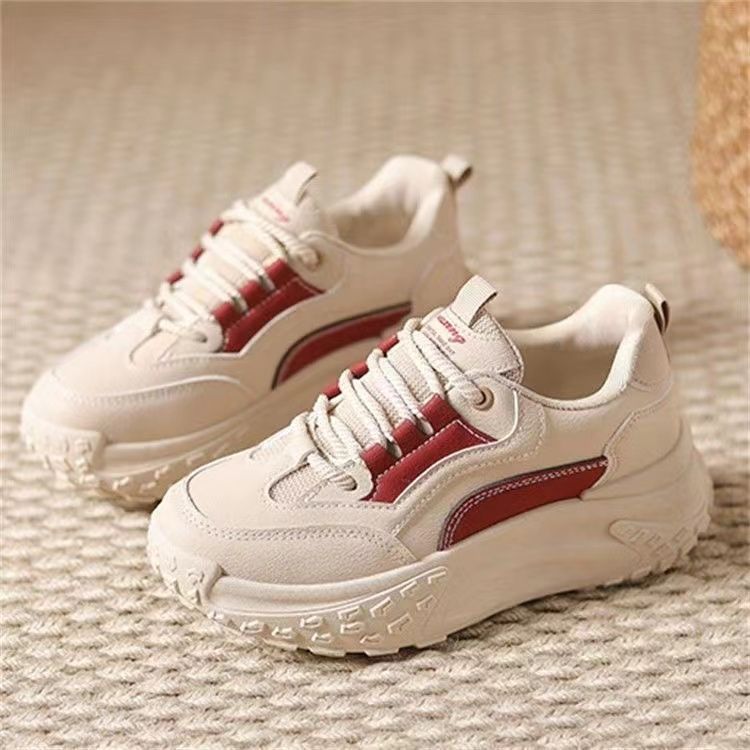 Popular dad shoes children spring and autumn platform 2024 new Internet celebrity casual sports women's shoes student running shoes