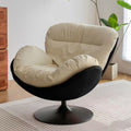 Same-day delivery single swivel sofa chair, modern minimalist style, suitable for home living room, balcony, bedroom, casual light luxury lazy sofa