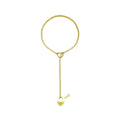 Love lock gold 8mm63cm