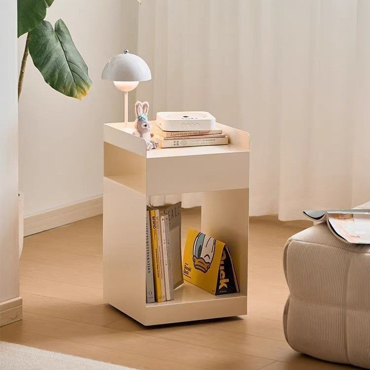 Nordic living room small side sofa bedside modern bedroom simple coffee table corner bedside table mobile storage edge