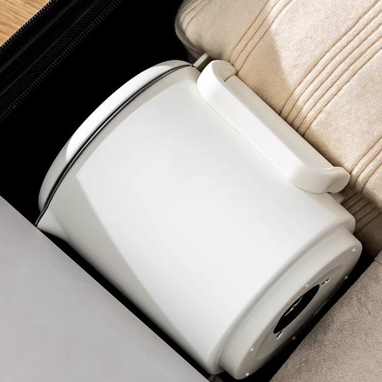 Foldable electric kettle - portable stainless steel travel kettle for outdoor use, dorms, and cross-border e-commerce. new mini size