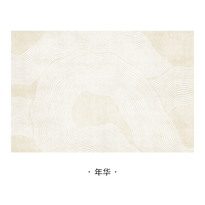 Distributed carpet living room accessible luxuryclassy crystal velvet bedroom bedside blanket coffee table sofa floor mat large area full paving