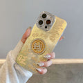 New year's wheel of fortune spinner case for apple 16 - good luck & fortune swirl design - iphone 11 full coverage lens protector case