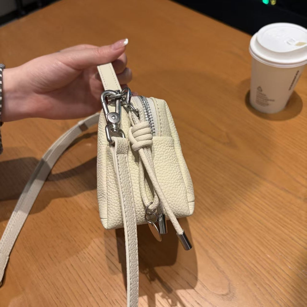 Women's fashionable and high-quality handbag - 2026 new retro minimalist boston shoulder & crossbody bag - small square bag