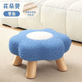 For homeflower low stool popular cloud stool sofa living room kids cute girls bedroom biscuit low stool shoe changing