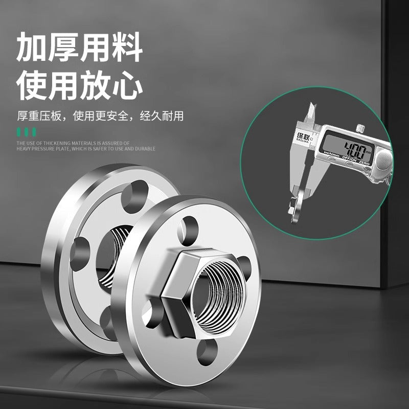 Baolian 100 angle grinder pressure plate, universal cutting machine restoration head, neutral nut, screw, grinder pressure cap accessories