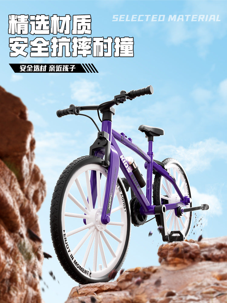 simulation bicycle model toy car competition extreme mountain off-road bicycle creative decoration ornaments wholesale