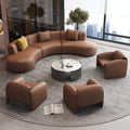 Luxury office reception sofa set, coffee table, hotel lobby seating area sofa, new beauty salon sofa