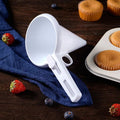 Cream funnel - handheld cream, frosting, and chocolate dispenser - separator cup for cake baking