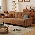 Office sofa small apartment cat scratching leather sofa casual rental house b&b bedroom apartment combination foldable sofa