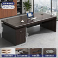 Office desk - minimalist modern manager desk, employee workstation, home computer desk, student study desk, executive desk