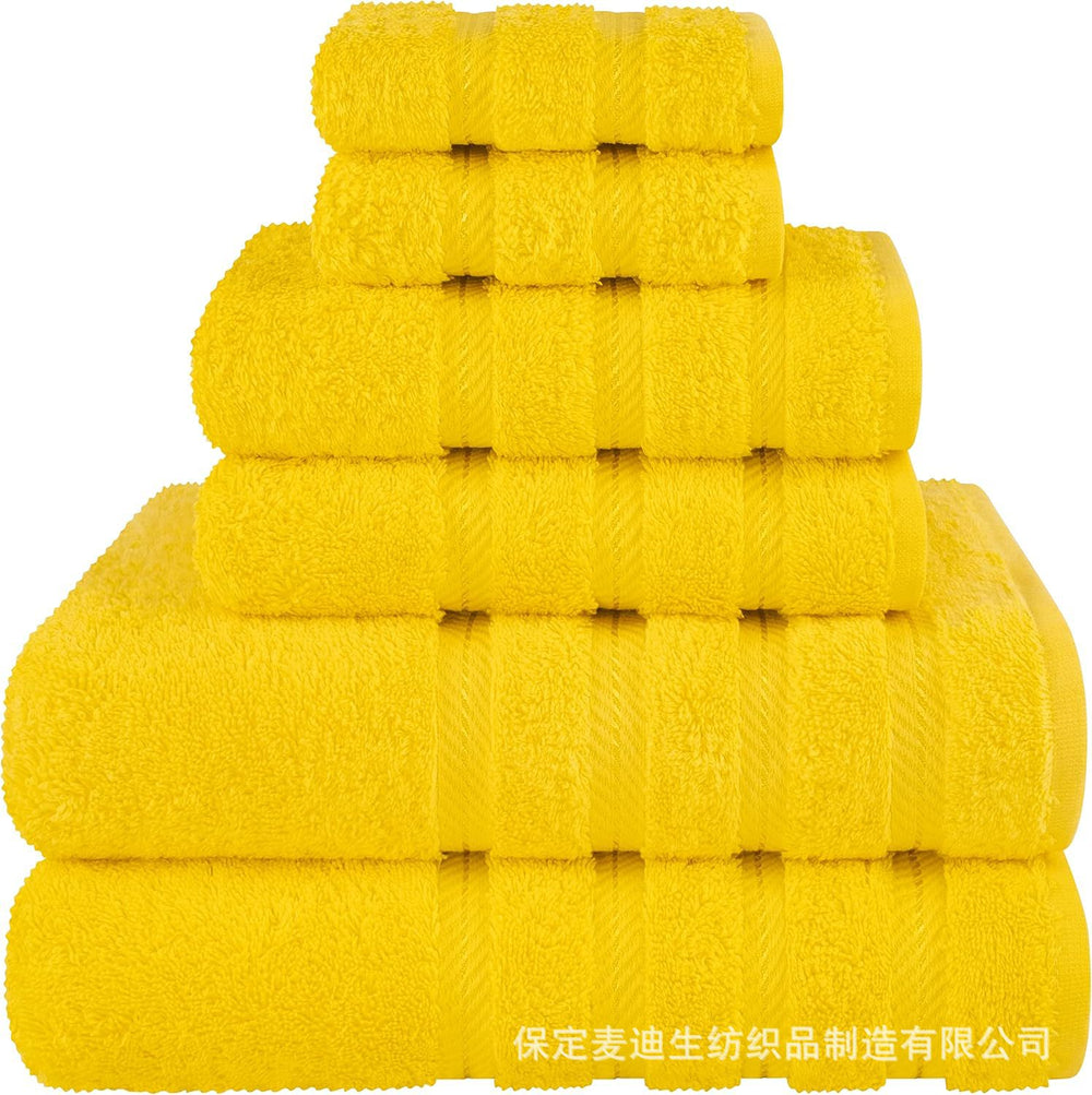 6pcs purple towel set 1 bath towels 1 hand towels 1 towel suit