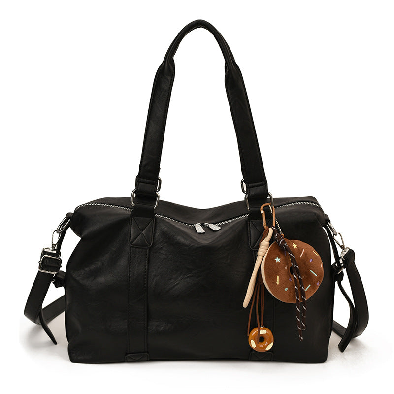 2025 fall/winter new korean style casual tote bag, minimalist large capacity crossbody bag, niche handbag for women