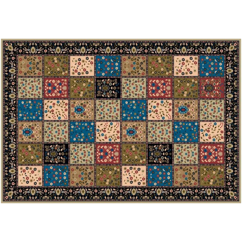 turkish ethnic style living room carpet persian retro sofa coffee table blanket bedroom bedside blanket for home floor mat