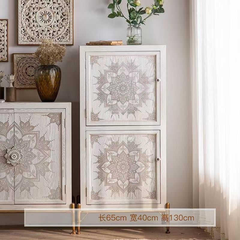 American sideboard retro entrance cabinet classy storage cabinet frenchaccessible luxury solid wood shoe cabinet sofa small cabinet