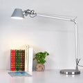 Nordic long-arm table lamp office desk reading study hotel b&b telescopic foldable rocker straw hat table lamp