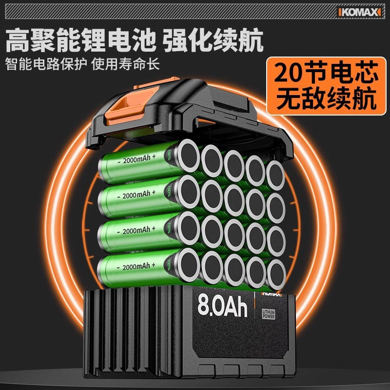 Lithium electric blower, high-power industrial-grade blowing and suction dual-purpose dust collector, ash blowing, small for home rechargeable hair dryer