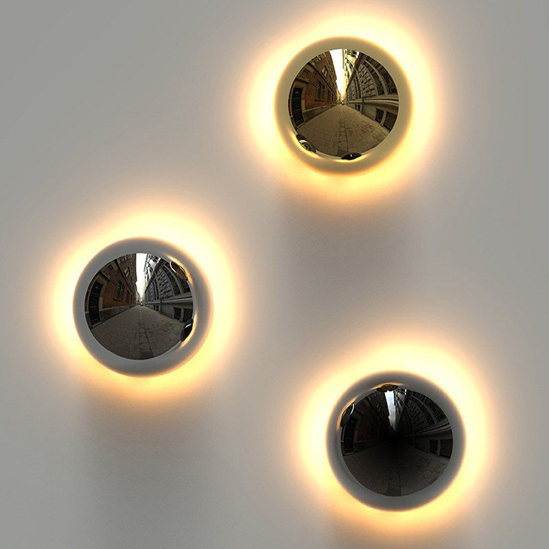 Outdoor wall light waterproof courtyard lamp villa garden decorative wall sconce balcony walkway light modern stainless steel wall lamp