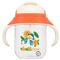 Big kids' tritan sippy cup - durable, drop-resistant bottle for ages 1-3+ - wide-neck straw cup for children
