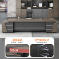 Saint li boss office desk and chair set - minimalist modern executive desk, high-end manager's desk, supervisor's desk, office desk