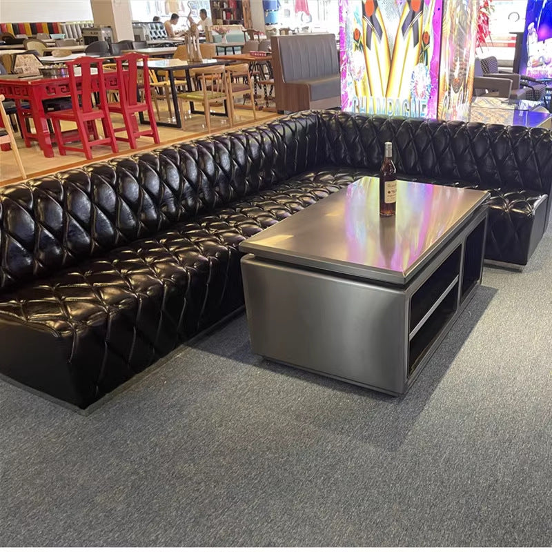 High-end KTV sofa party room bar sofa booth dance hall club box family ktv coffee table