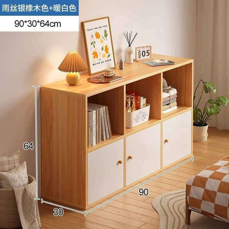 Bookshelf kindergarten reading rack multifunctional simple storage cabinet living room storage cabinet for home floor-standing storage rack