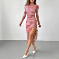 independent station tk  american party wear irregular hem dress direct supply