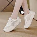 women's new spring mesh sneakers korean style versatile flat casual soft sole running chunky sneakers