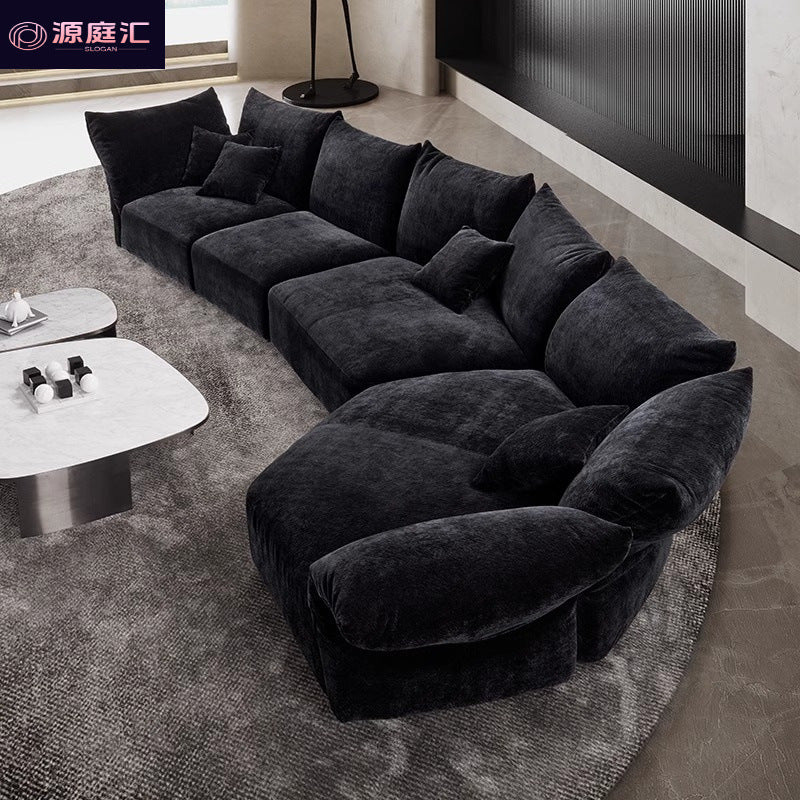 Petal sofa italian normcore fabric curved sofa large and small high-end special shaped creative sofa