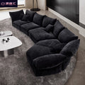 Petal sofa italian normcore fabric curved sofa large and small high-end special shaped creative sofa