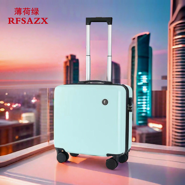 New 18-inch boarding case password case 20-inch suitcase strong and durable case universal wheel suitcase trolley case men