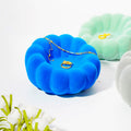 Creative stylish ceramic photo props jewelry storage key ring ceramic props plate entrance storage ceramic plate