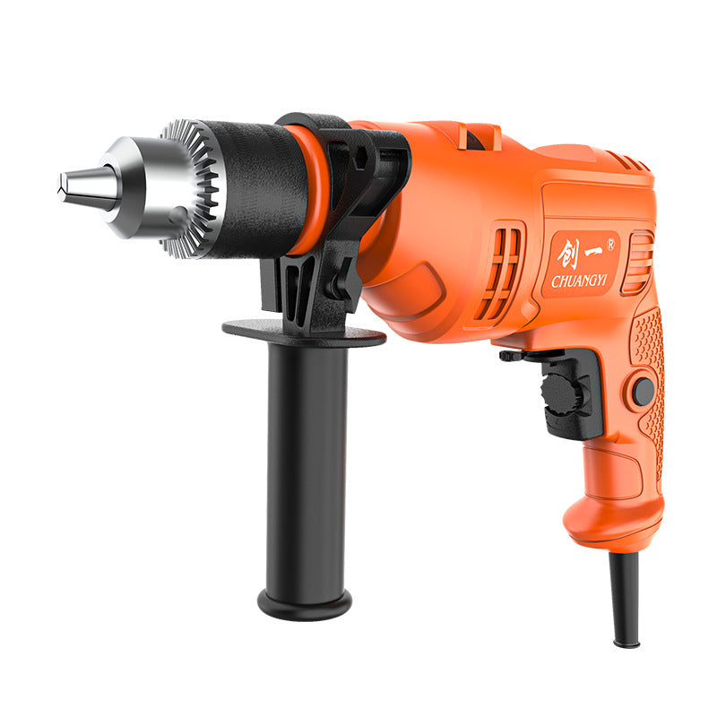 Chuangyi impact drill high power for home industrial electric drill 220v rechargeable dual-purpose special hand drill factory direct sales