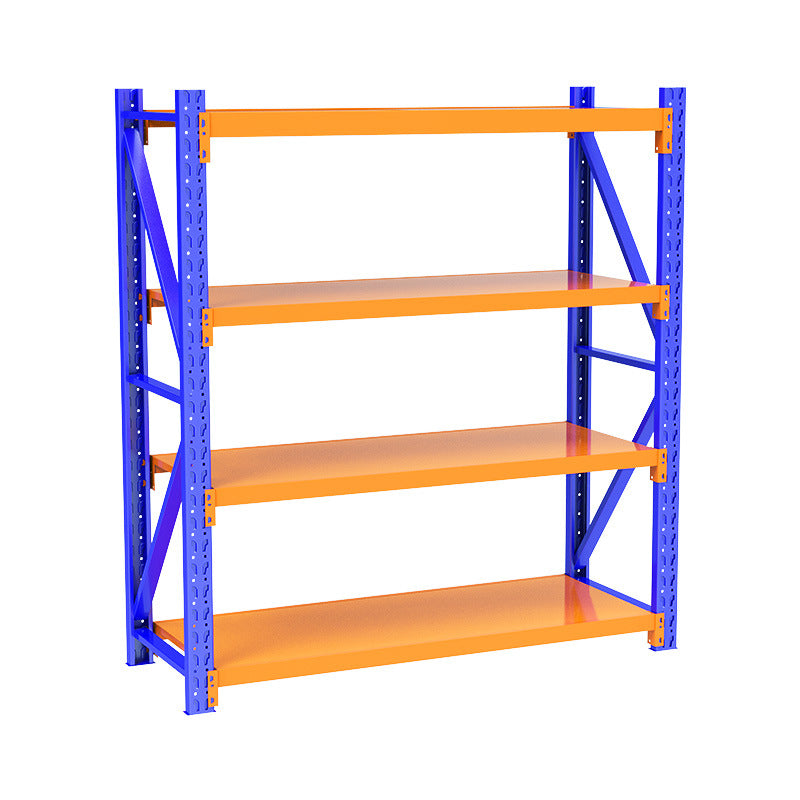 Shelf Shelving Multi-layer Warehouse Storage Shelf Household Display Shelf Heavy Duty Clothing Balcony Storage Room Storage Shelf