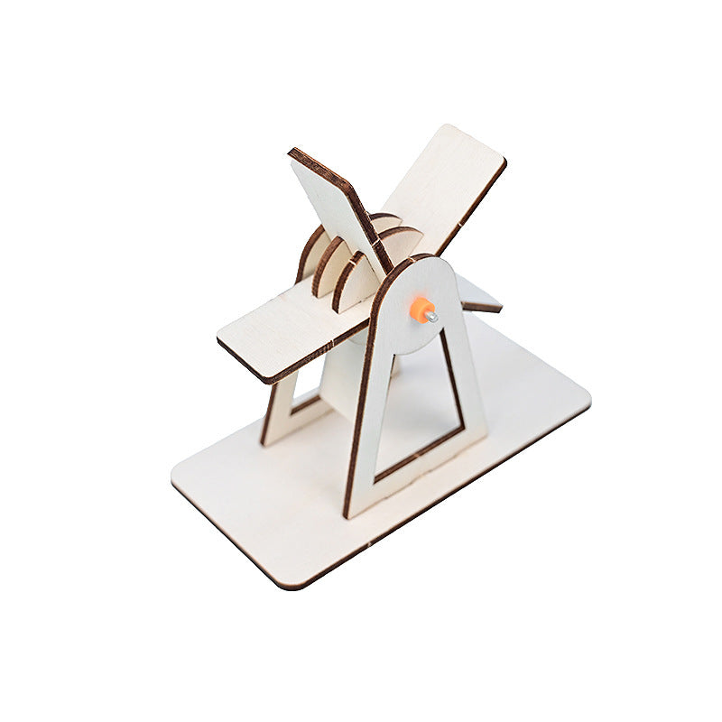 Homemade water wheel stem classroom technology small production, handmade DIY puzzle physical science small experiment material package