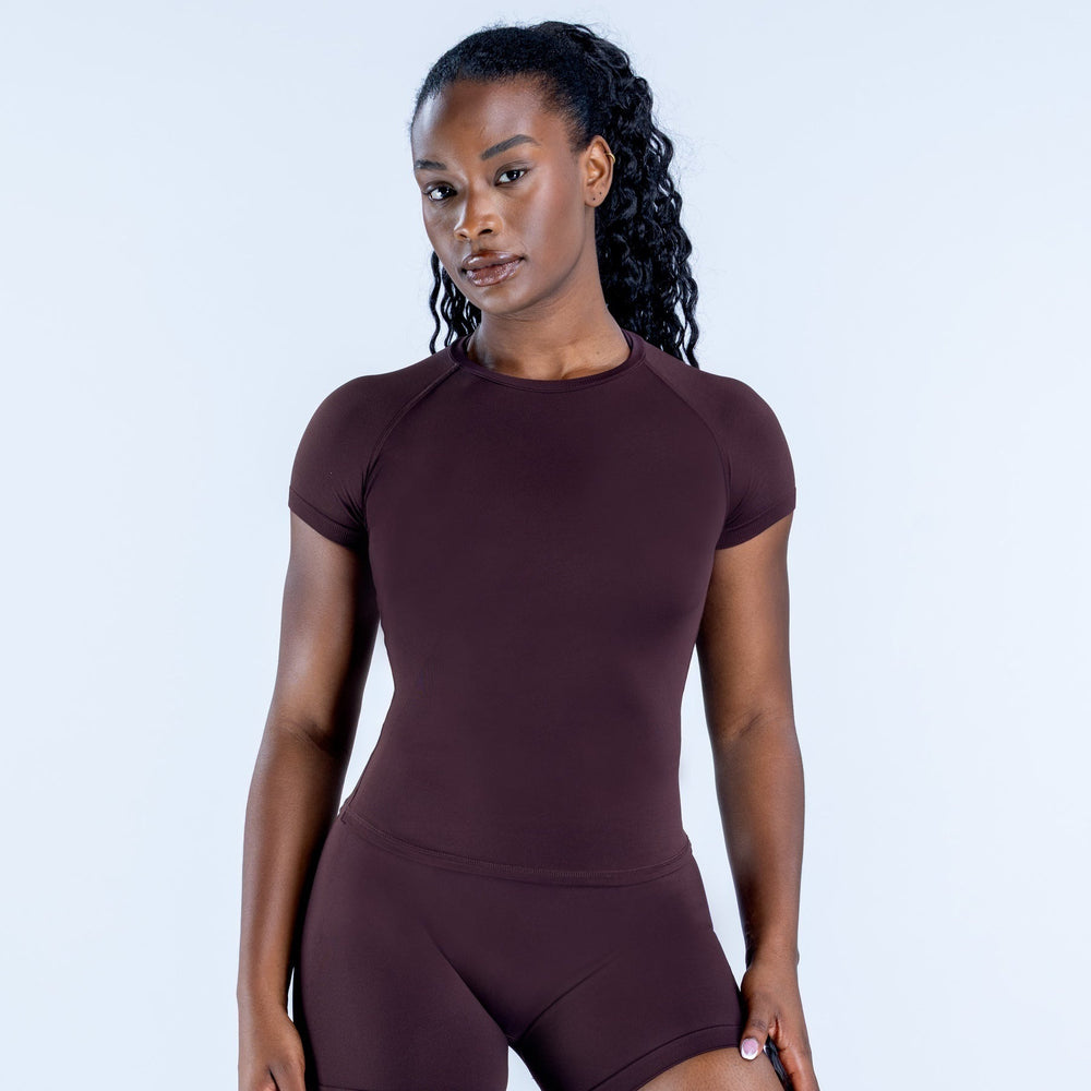 Dfy cross-border new women's seamless yoga top - high-stretch, moisture-wicking, and breathable activewear t-shirt for fitness and yoga