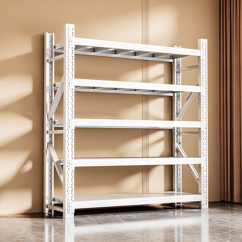 Multi-tier home storage rack, adjustable shelving unit for living room, supermarket multi-functional display shelf