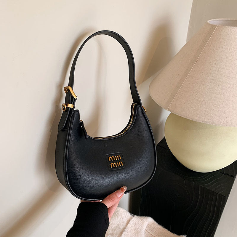 Classy sense of nicheeasiest for match crescent bag for women 2025new arrivalfashioneasiest for match crossbody bag work clothing shoulder underarm women's bag