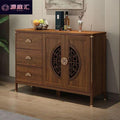 New chinoiserie sideboard wall-mounted all-in-one living room for home entrance cabinet large capacity storage multi-layer storage kitchen cabinet